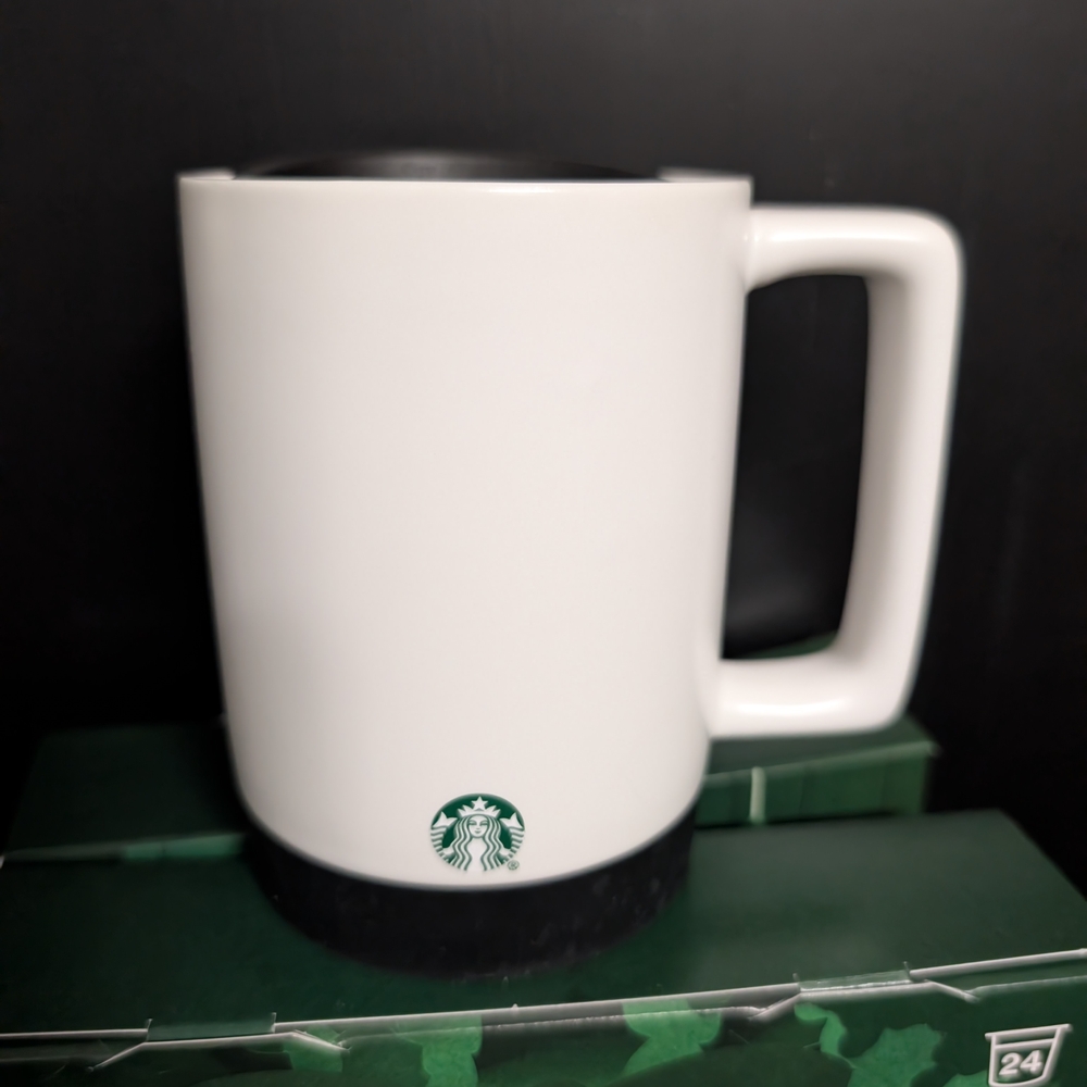 Starbucks White Ceramic Mug